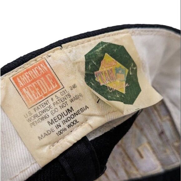 American Needle‎ Air Head Washington Redskins Medium Fitted Hat Vintage 90s NFL - Picture 4 of 5